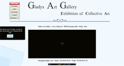 Desktop Screenshot of gladysgallery.com